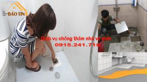 Chống thấm nhà vệ sinh đảm bảo chất lượng
