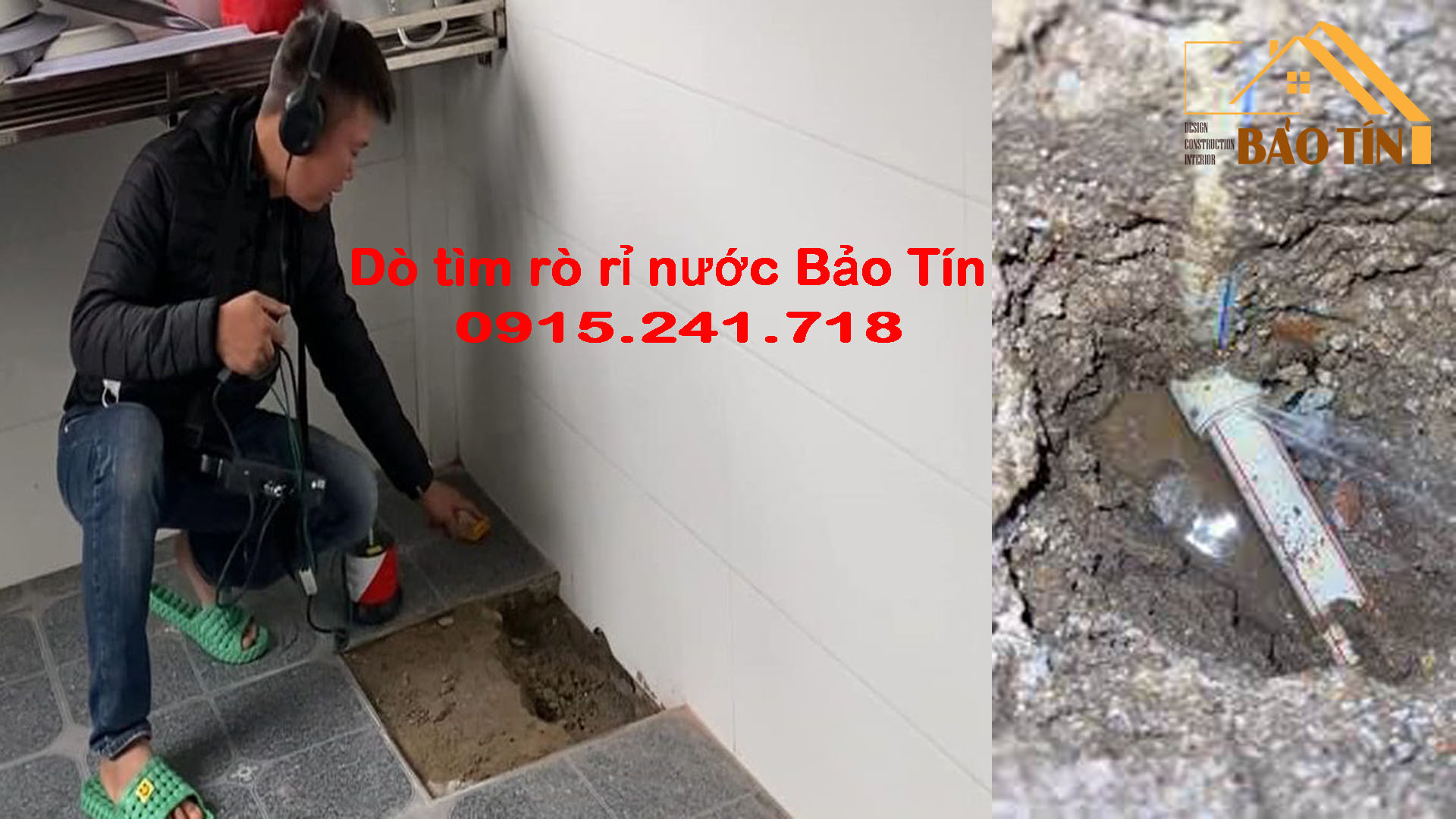 Dò Tìm Rò Rỉ Nước - 1 Cách Tránh Thất Thoát Lãng Phí Tiền 7 Dò tìm rỏ rỉ nước nhanh chóng