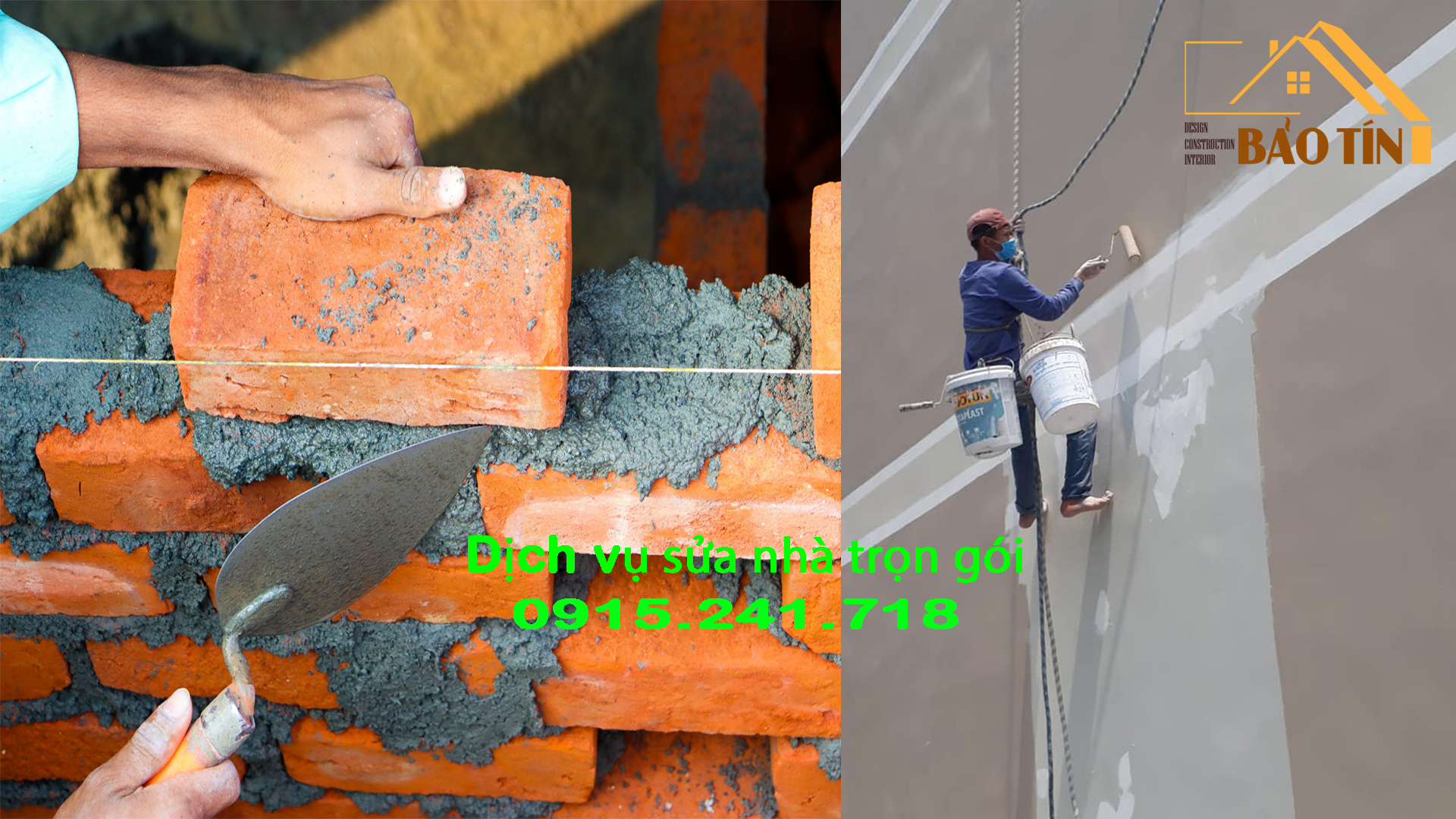 Dịch vụ sửa nhà trọn gói chuyên nghiệp