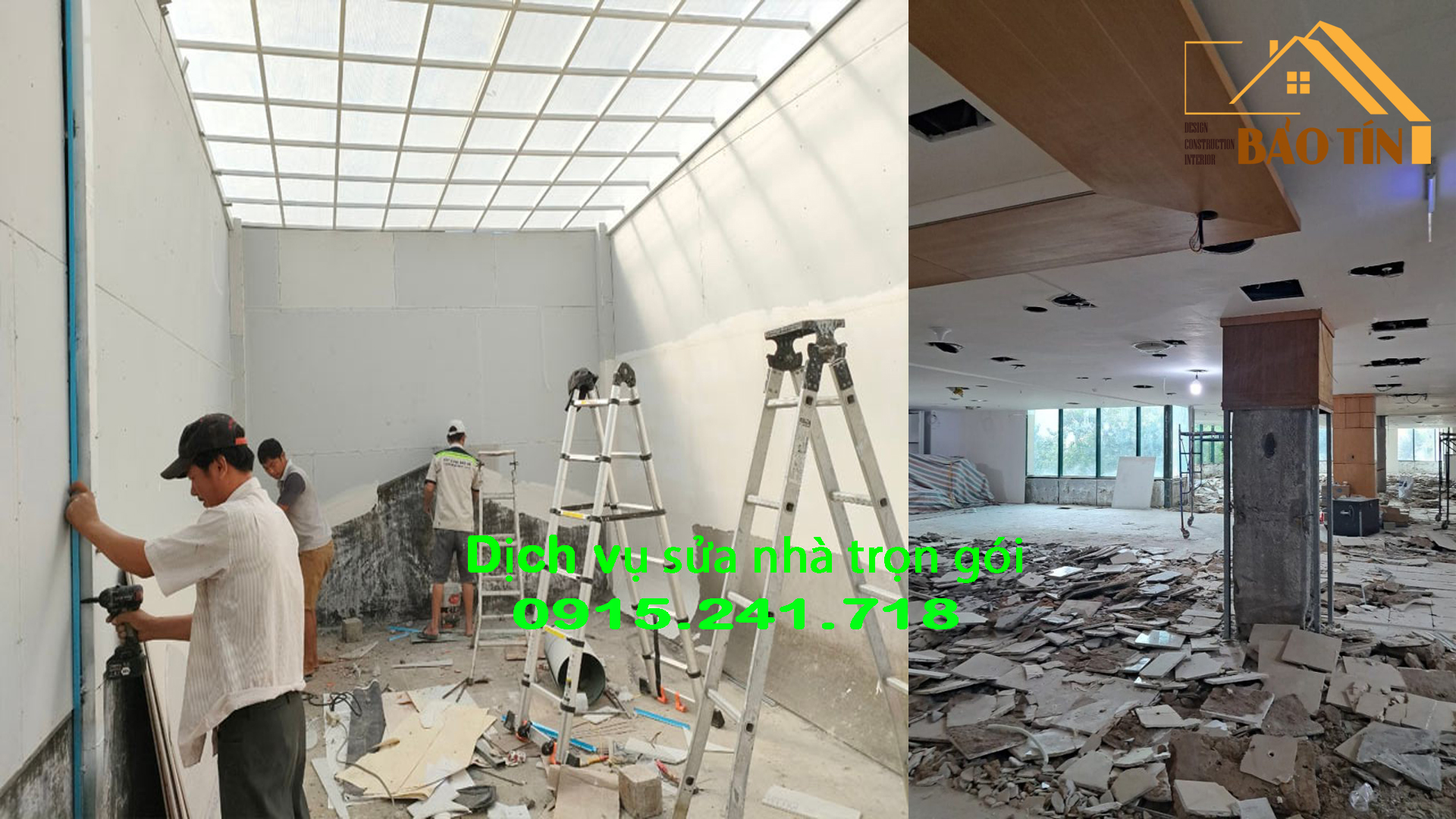TRANG CHỦ 40 Dịch vụ sửa nhà trọn gói giá tốt tại Bảo Tín