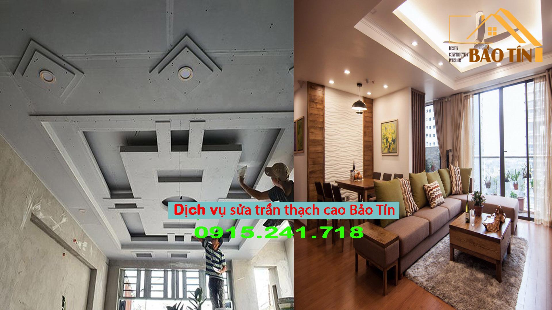Dịch vụ sửa trần thạch cao
