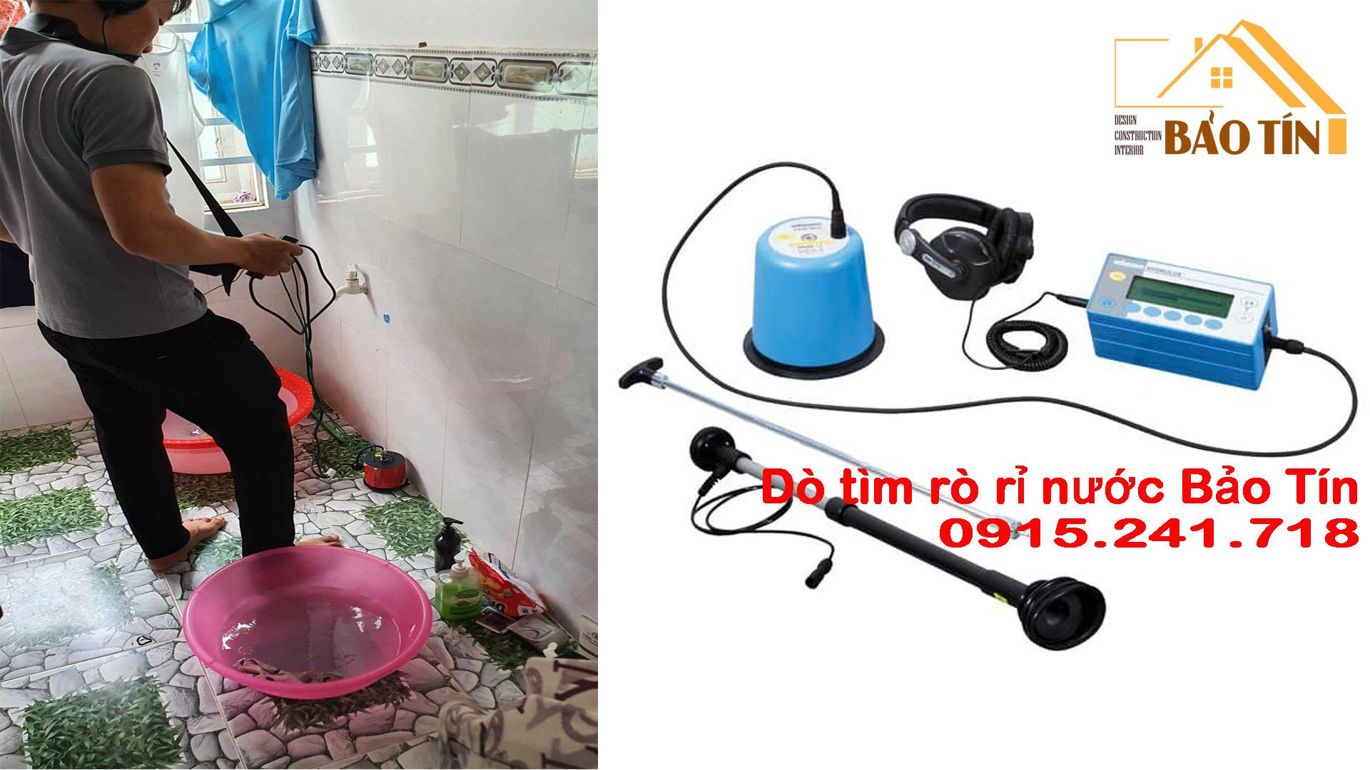 Dò Tìm Rò Rỉ Nước - 1 Cách Tránh Thất Thoát Lãng Phí Tiền 4 Dò tìm rỏ rỉ nước máy móc hiện đại