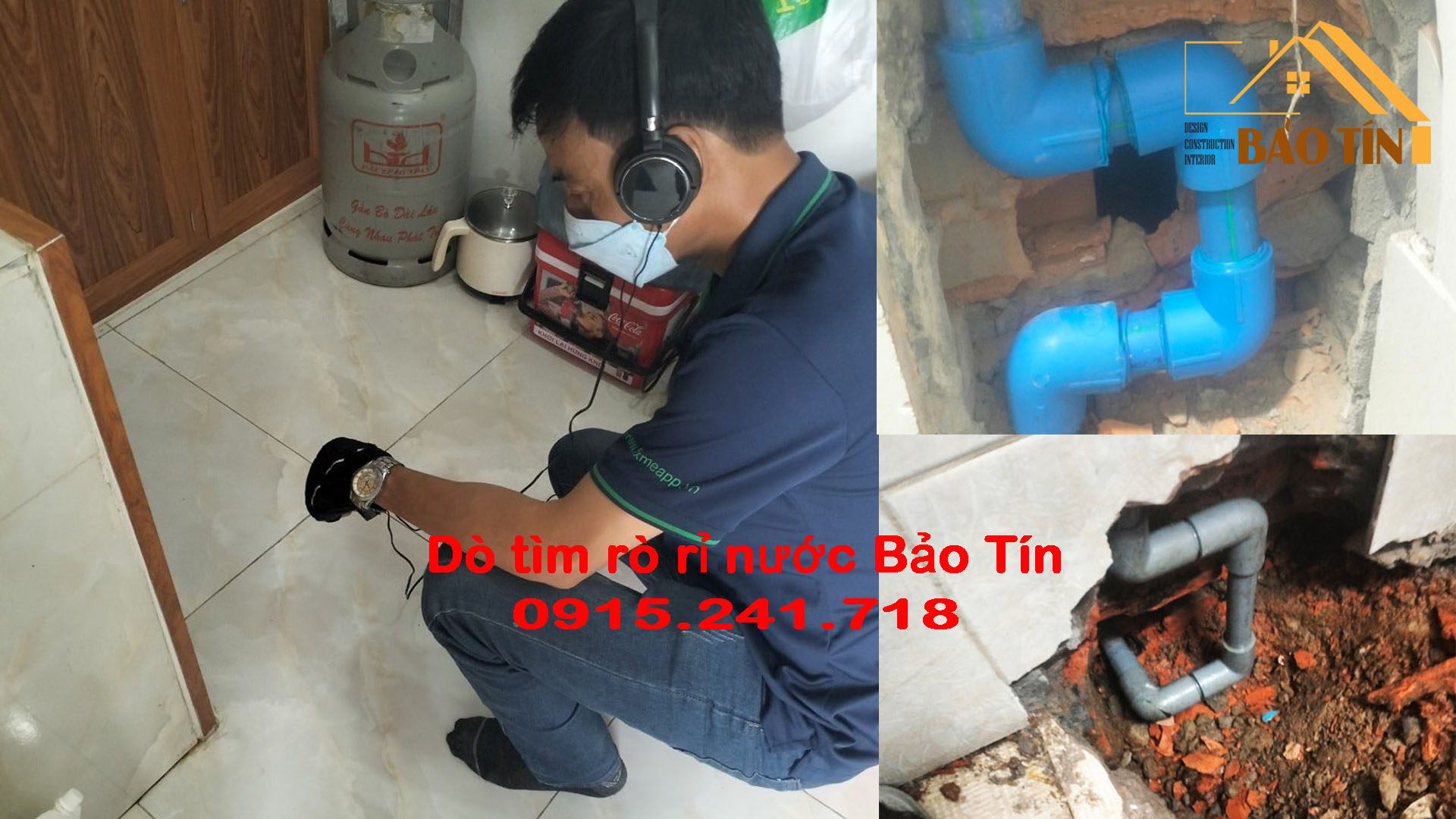 Dò Tìm Rò Rỉ Nước - 1 Cách Tránh Thất Thoát Lãng Phí Tiền 2 Dò tìm rỏ rỉ nước tránh thất thoát