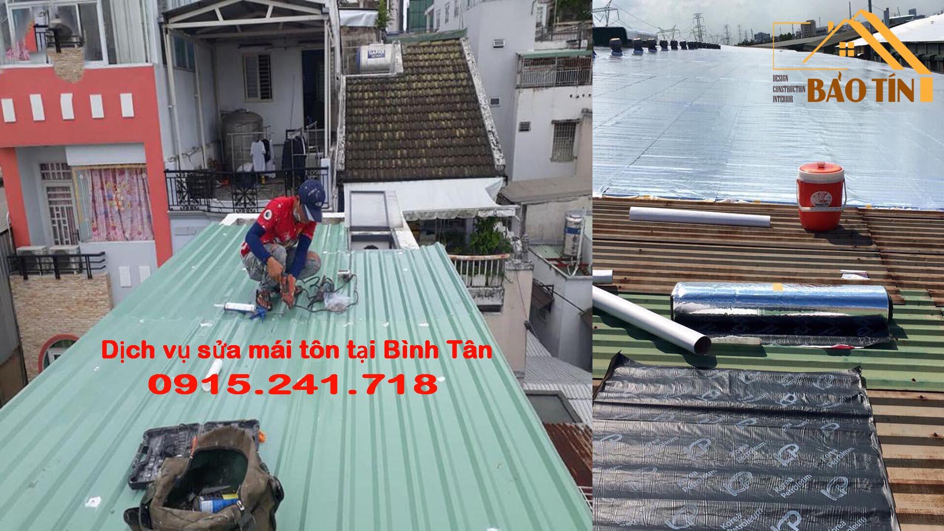 Sửa Mái Tôn Quận Bình Tân Nhanh Chóng 3 sửa mái tôn quận bình tân