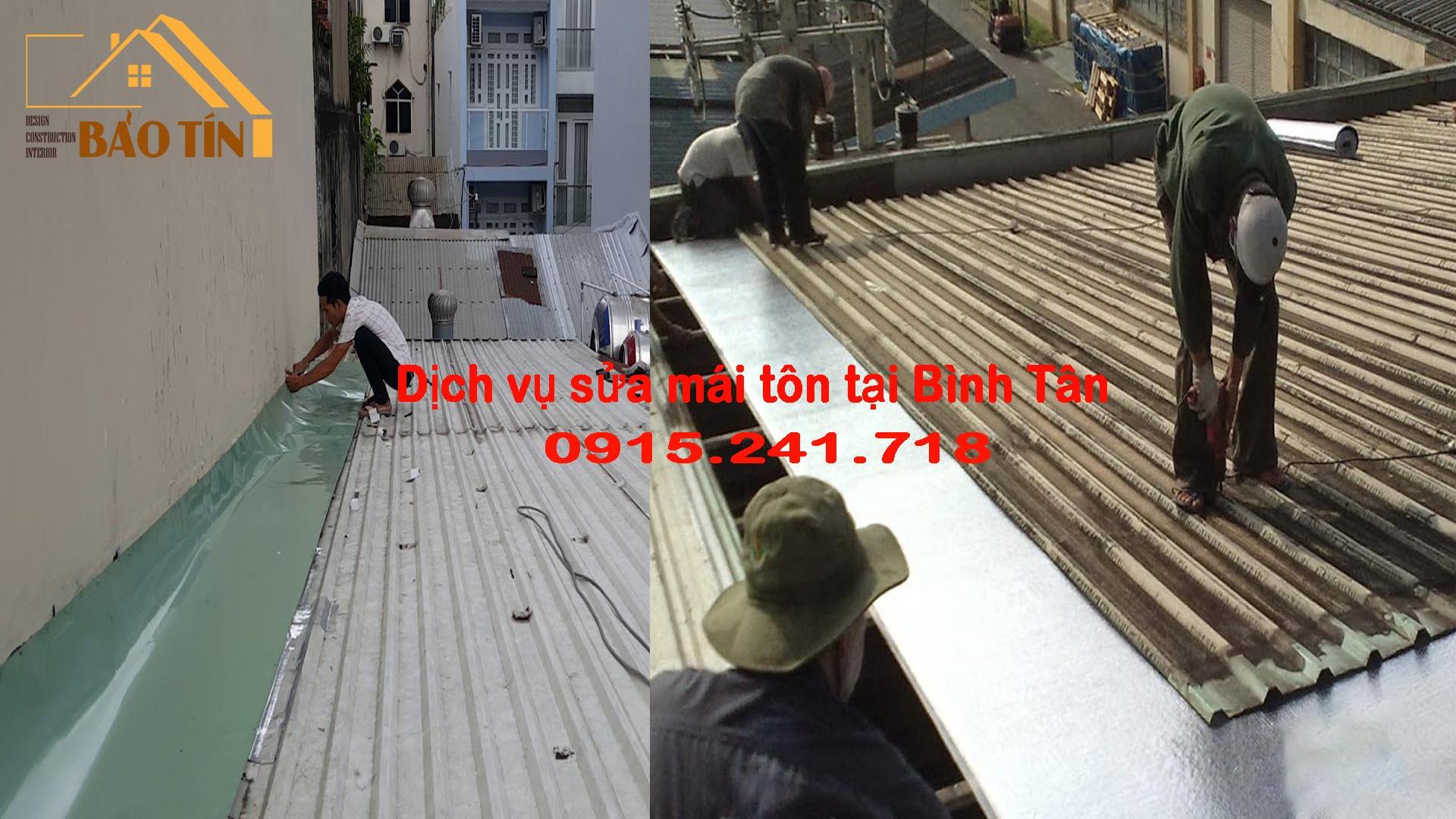 Sửa Mái Tôn Quận Bình Tân Nhanh Chóng 4 sửa mái tôn quận bình tân