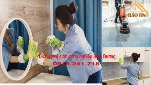 Vệ sinh công nghiệp Bình Dương