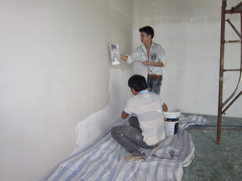 TRANG CHỦ 42 Sơn dặn vá nhà