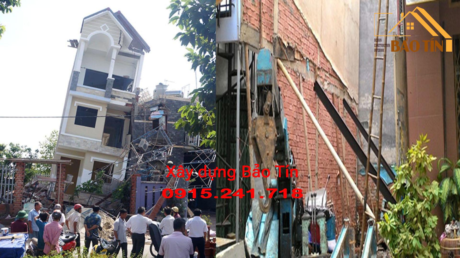Nhà lún nhà nghiêng 