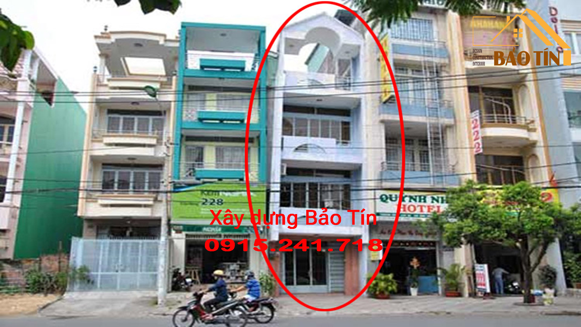 Nhà nghiêng nhà lún đang sử dụng