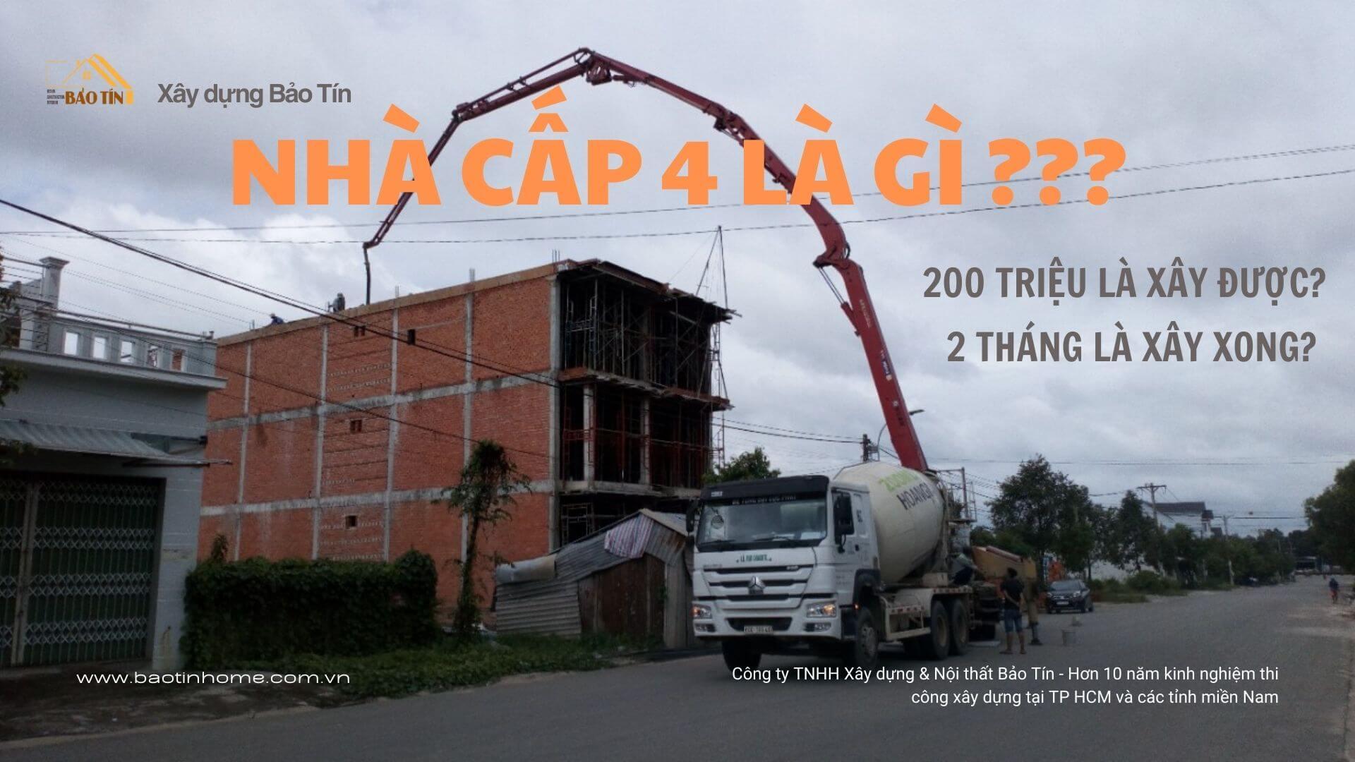 Nhà cấp 4 là gì
