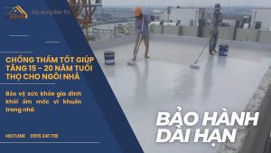 Dịch Vụ Chống Thấm Uy Tín Tại TPHCM – (Triệt Để 100% - Bảo Hành Dài Hạn)