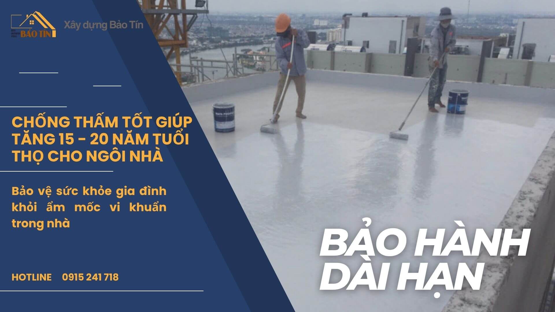 Dịch Vụ Chống Thấm Uy Tín Tại TPHCM – (Triệt Để 100% - Bảo Hành Dài Hạn) 3 Dịch Vụ Chống Thấm Uy Tín Tại TPHCM – (Triệt Để 100% - Bảo Hành Dài Hạn)