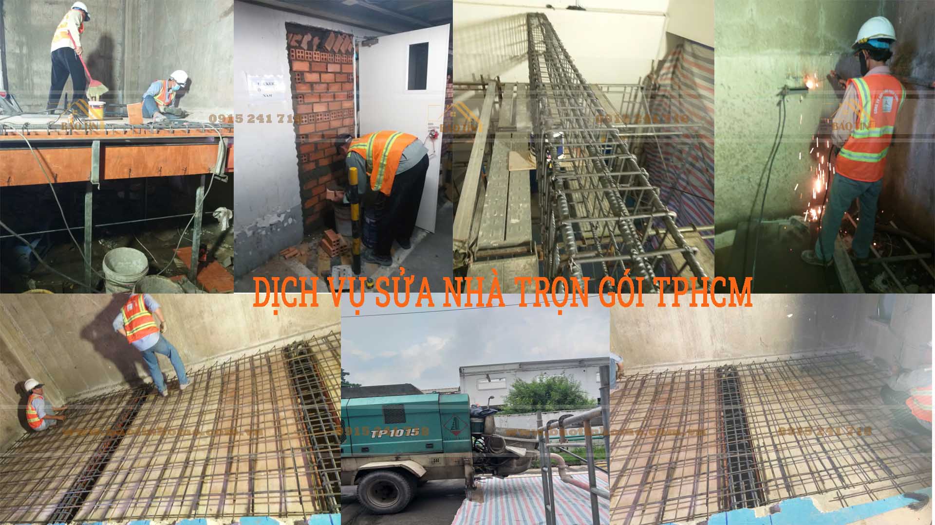 Dịch vụ sửa chữa nhà trọn gói tphcm