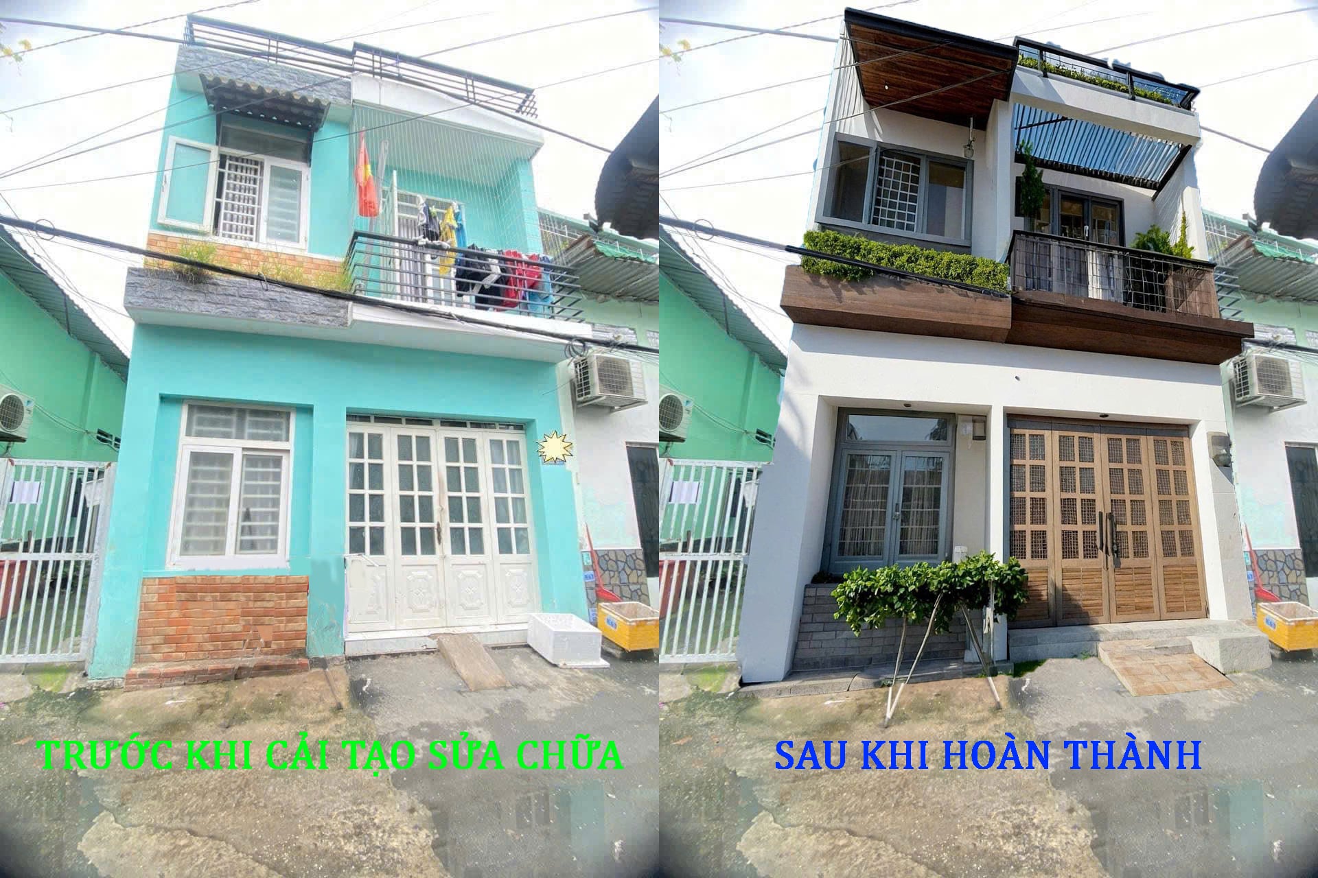 Trọn gói tặng bản vẽ phối cảnh và chi tiết nhà phố 2 tầng tại Thủ Đức